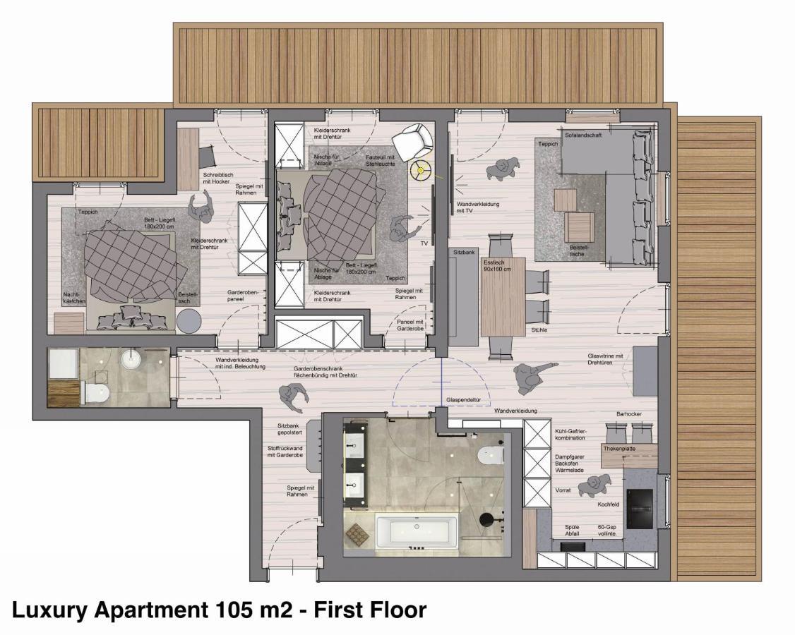 Luxury Apartments "R6 Tegernsee" Bad Wiessee Exteriör bild