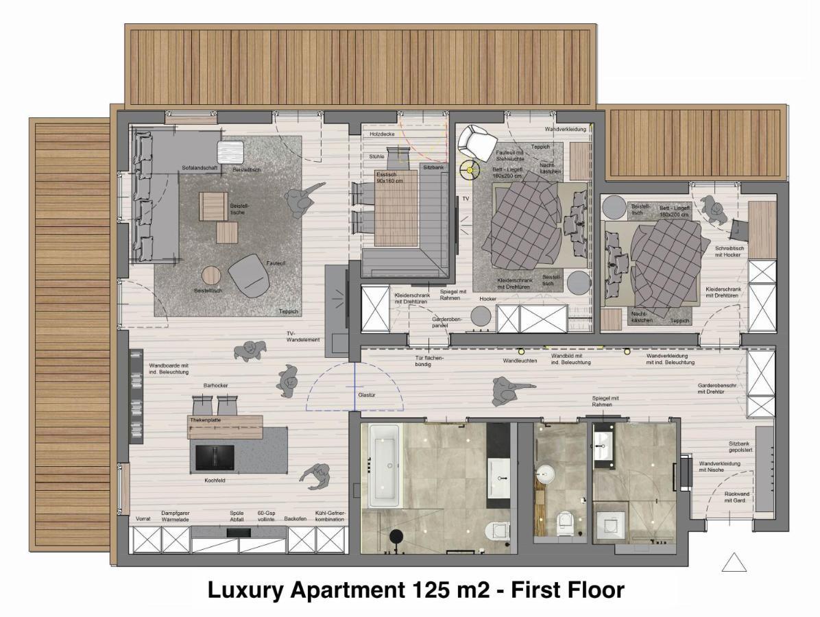 Luxury Apartments "R6 Tegernsee" Bad Wiessee Exteriör bild