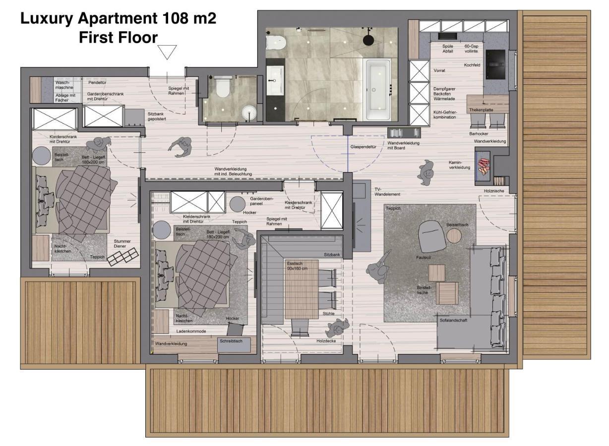 Luxury Apartments "R6 Tegernsee" Bad Wiessee Exteriör bild
