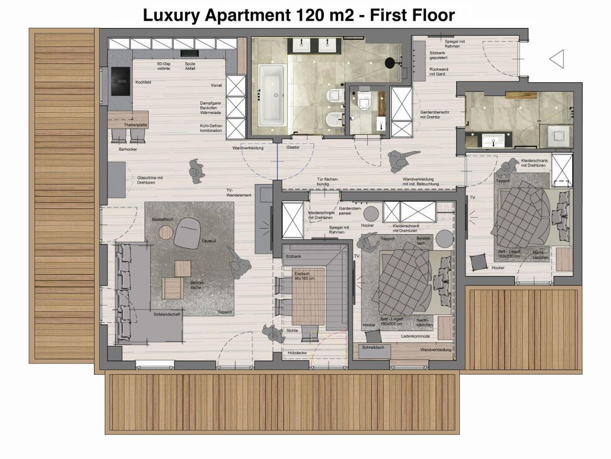 Luxury Apartments "R6 Tegernsee" Bad Wiessee Exteriör bild